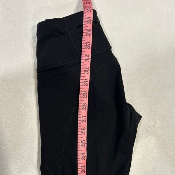 Sweaty Betty Power Leggings size:  US 2 Black Full Length Abstract Print - Picture 7 of 7